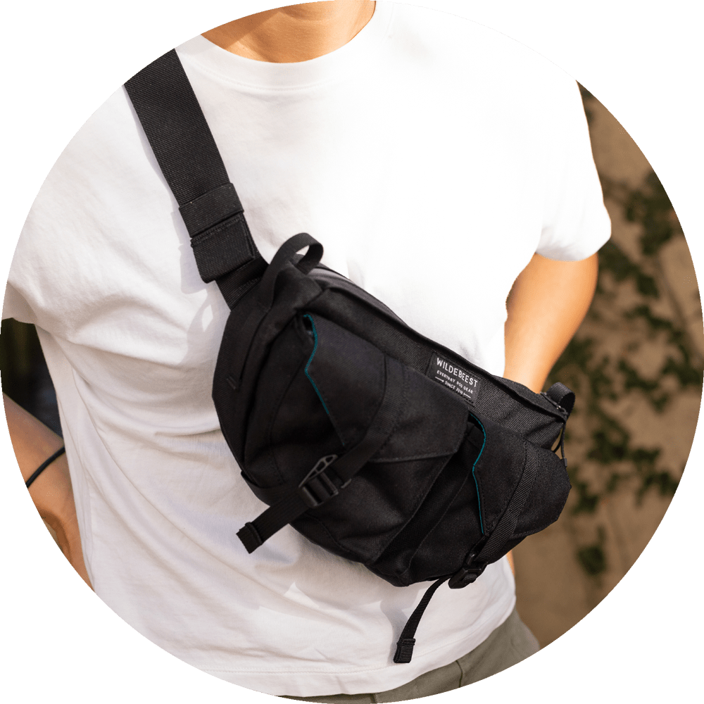 Wildebeest - Wholesale Belt Bag - Unisex - Farallon Crossbody Belt Bag / Treat Pouch9