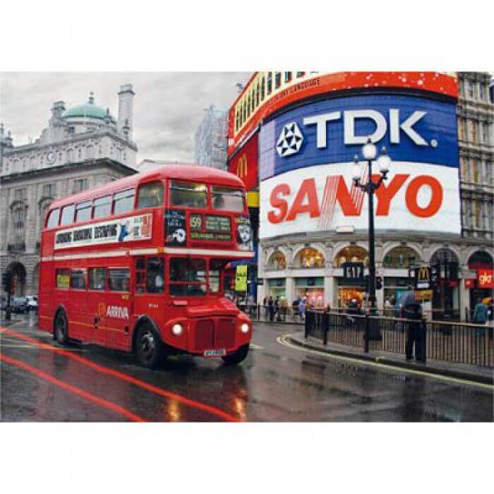 Puzzle Piccadilly Circus Londra 1000 pezzi per la vendita all'ingrosso da parte di giftland