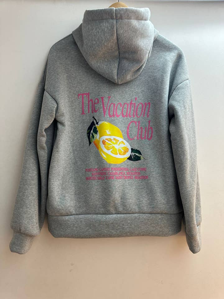 LORIANE - Wholesale Graphic Sweatshirt - Women's - 9777 one size printed hoodie 9