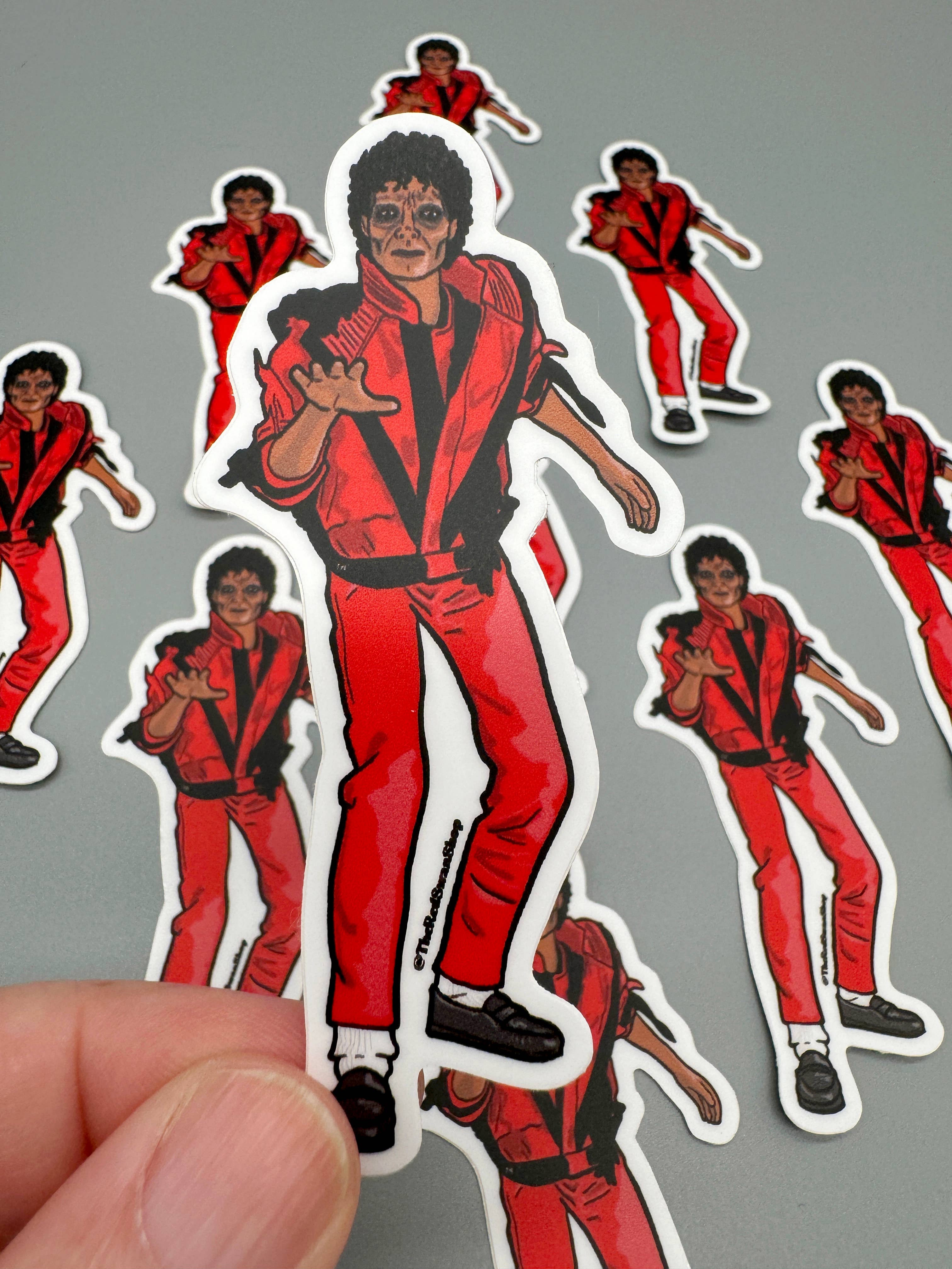 The Red Swan Shop - Wholesale Sticker - Vinyl Decal - Michael Jackson Thriller3