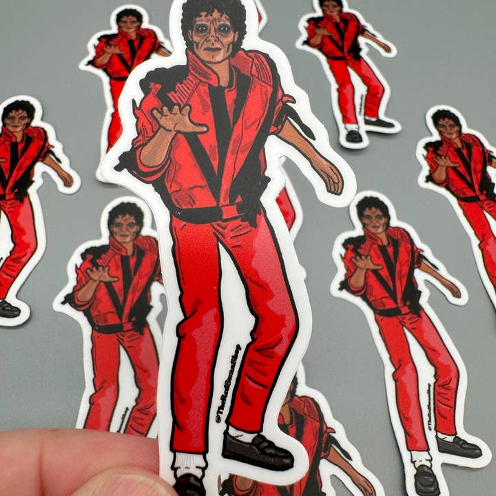 The Red Swan Shop - Wholesale Sticker - Vinyl Decal - Michael Jackson Thriller3