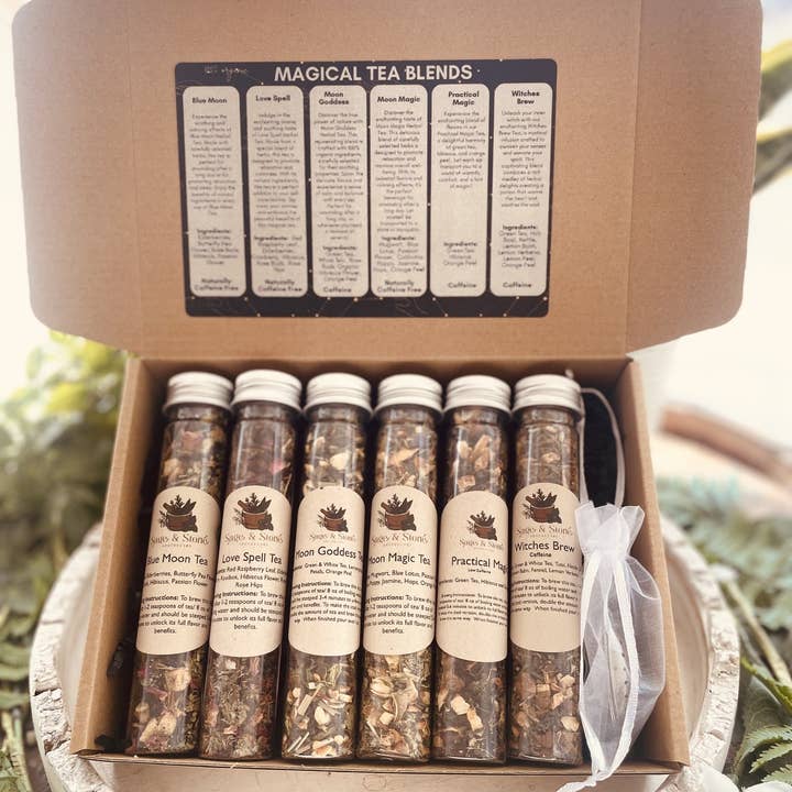 Sage & Stone Apothecary - Wholesale Loose Tea - Magical Tea Sampler2