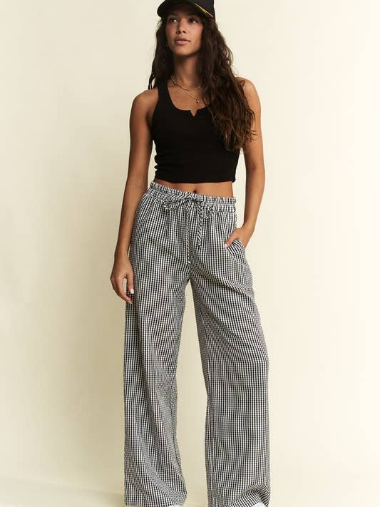 JADE BY JANE - Wholesale Pants - Women's - Gingham boxer pants26
