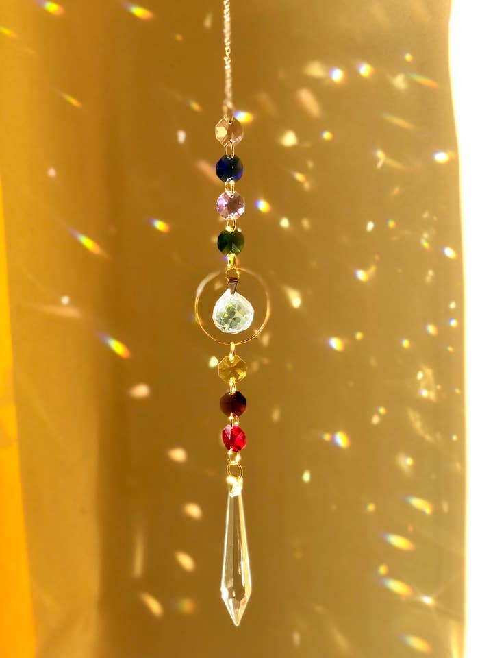 Sun catcher - Absolute 7 chakras for wholesale by Atelier Aiyanna
