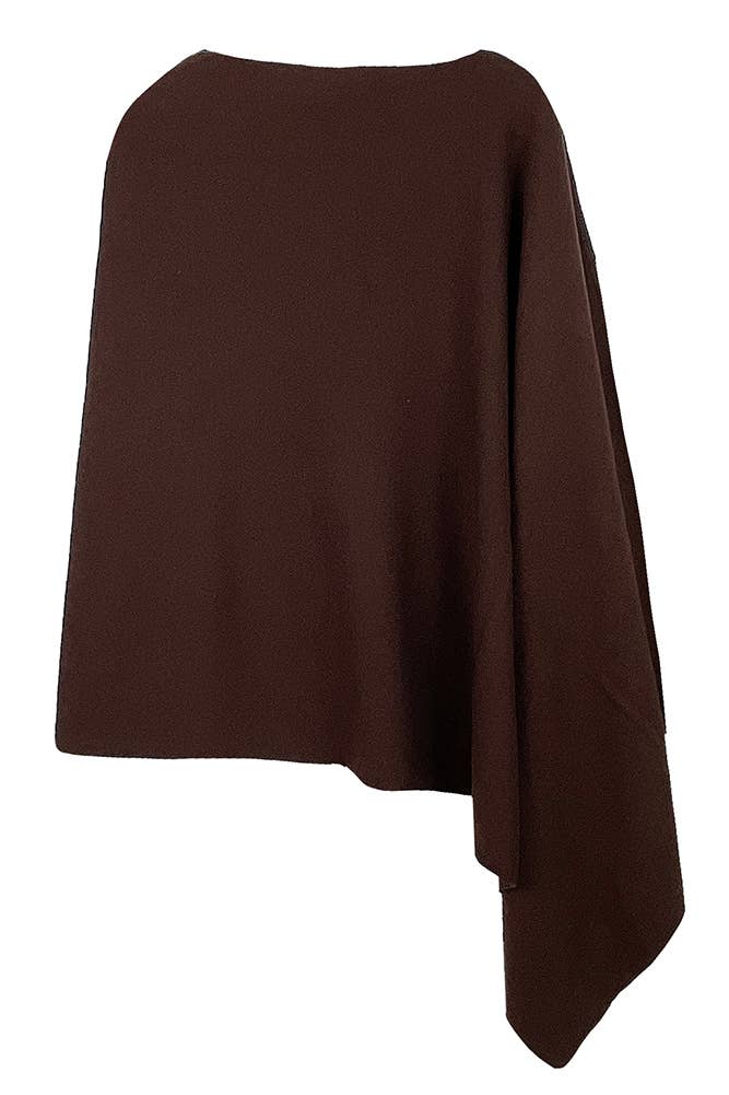 Hana - Wholesale Poncho - Women's - Solid Scarf Poncho28