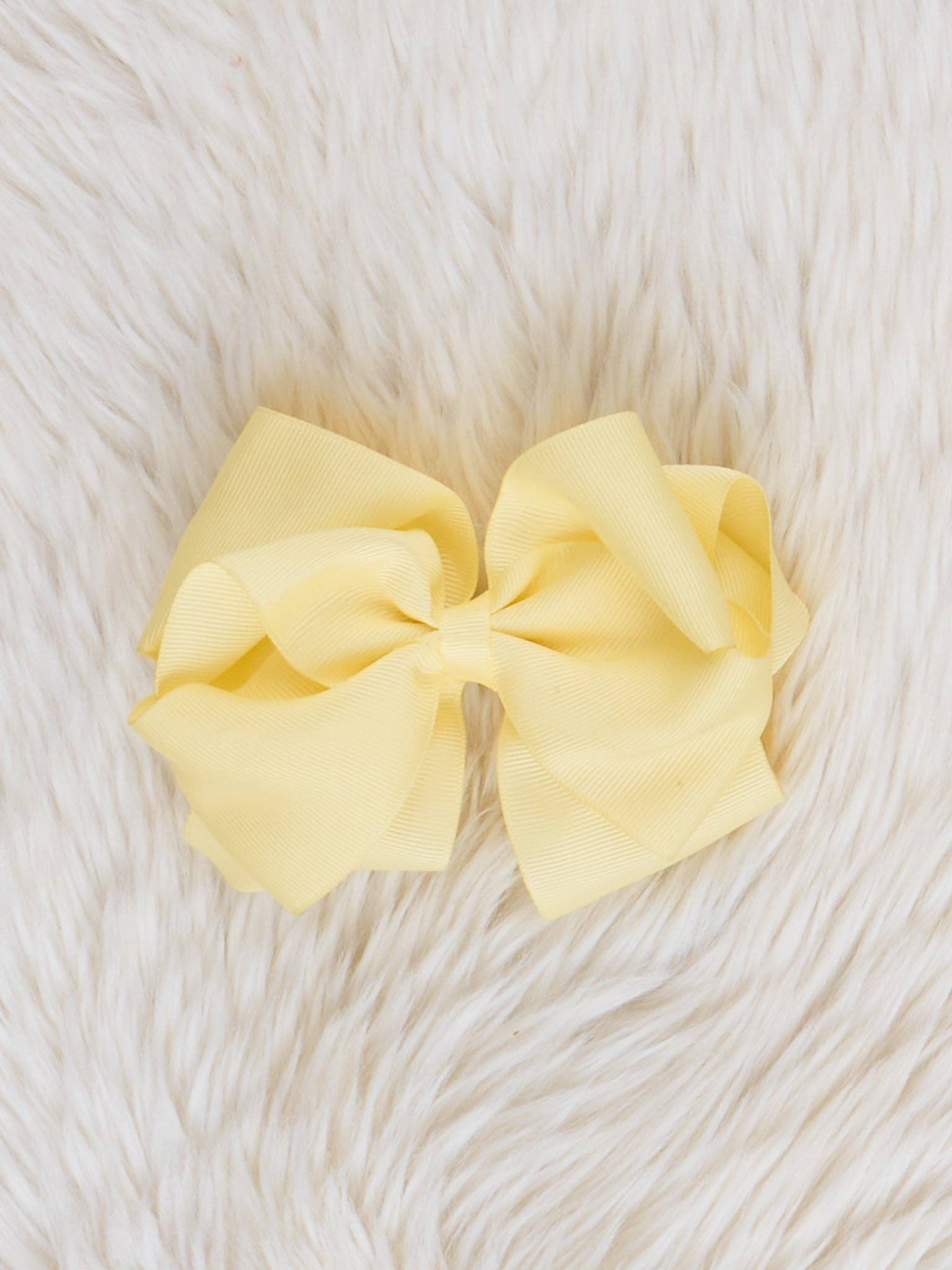 Marie Nicole Clothing - Wholesale Hair Bow - Kids - Double Layer Bow 5 Inch - 70 Colors Available6
