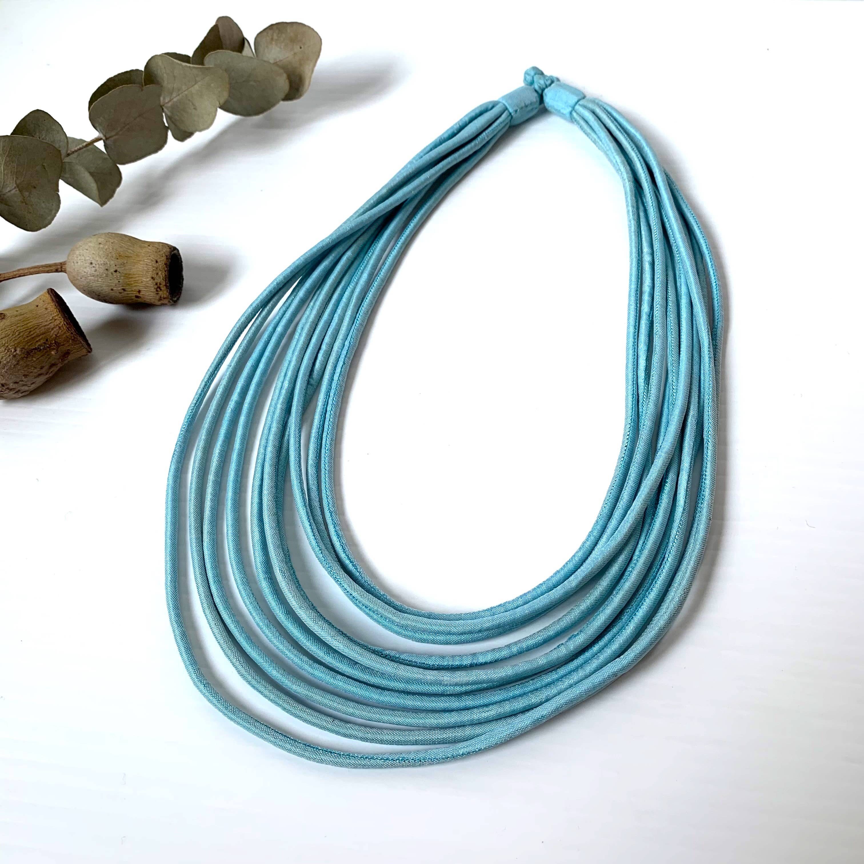 Sophie Silks - Wholesale Woven Necklace - Multi Strands Boho Necklace26