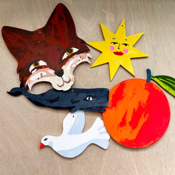 ELIZABETH GRAEBER art + illustration - Wholesale Ornament - Whale Ornament2