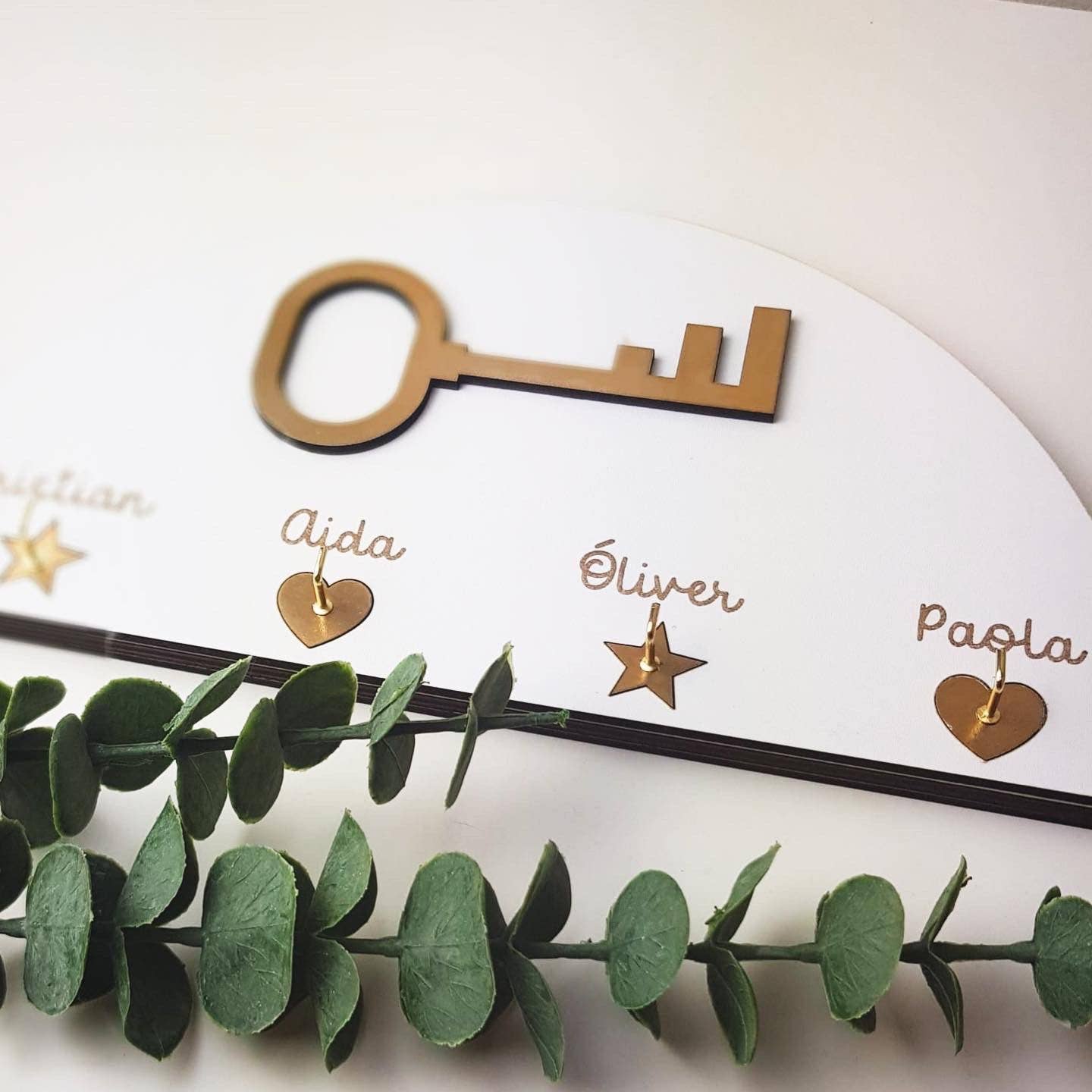 Estrellita Studio – Engroshandel Vægkrog – Halvmåne nøglering3