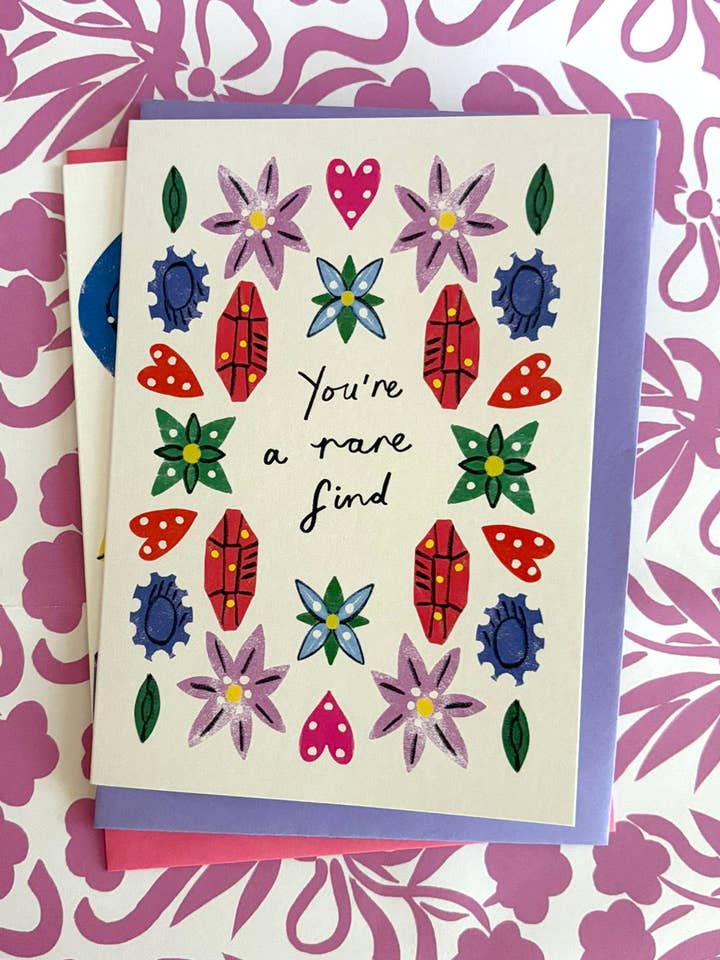 Sjælden Fund Hilsen Kort for engroshandel hos Kitty Kenda Papergoods