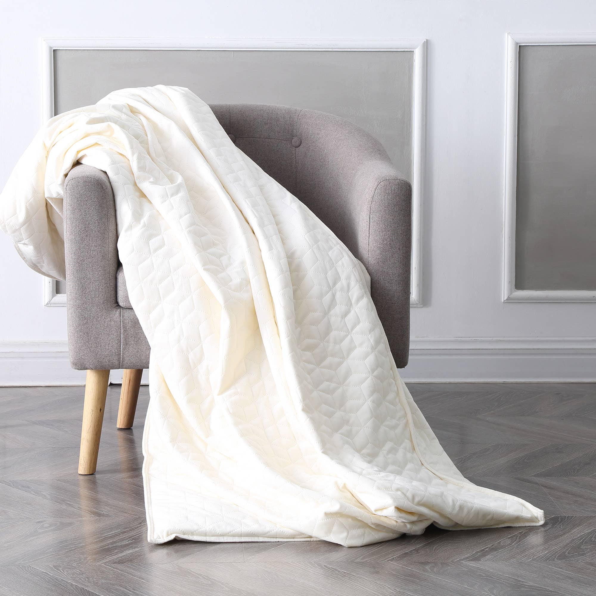 BlanQuil – wholesale Bedding blanket – BlanQuil Quilted Weighted Blabket3