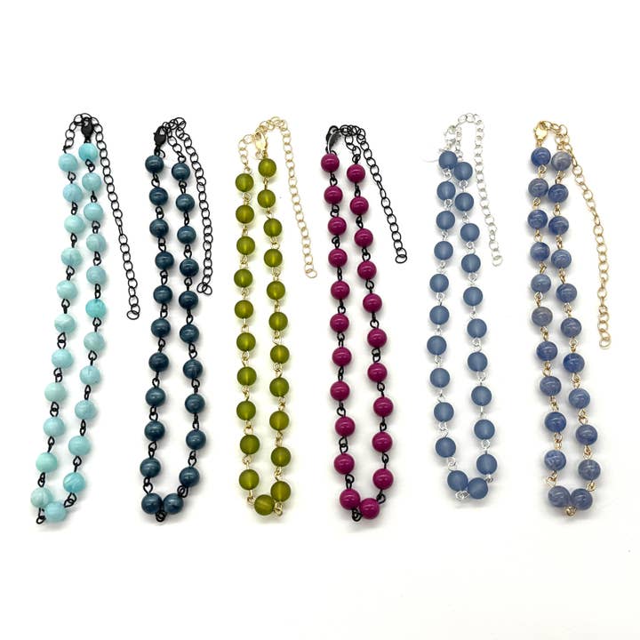 Den Perfekte Halskæde - Forår 25 10mm Amelia Halskæde Kollektion for engroshandel hos Leetie Lovendale