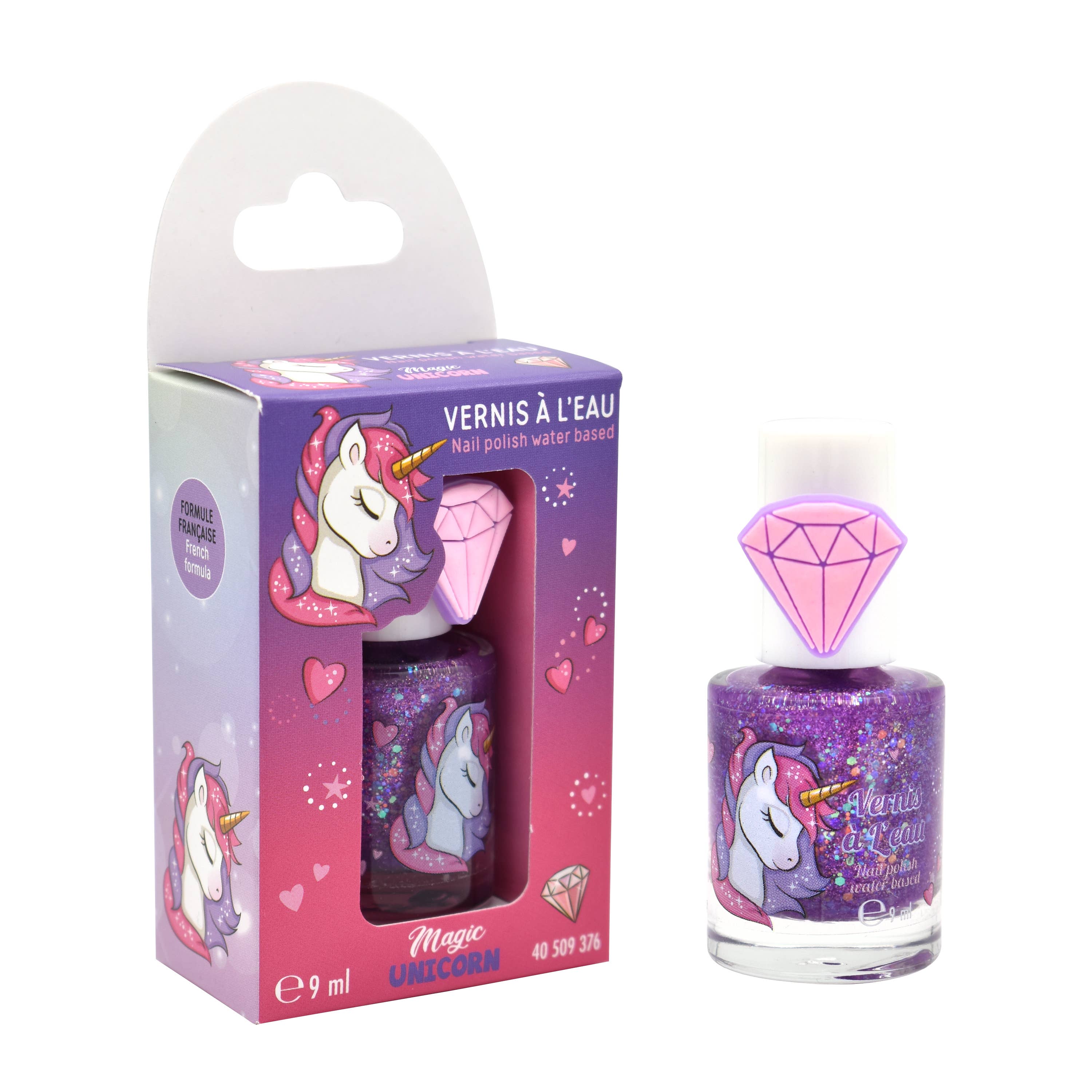 Takecare - Vente Vernis - Licorne - Vernis à l'eau pour Enfant - 9 ml4