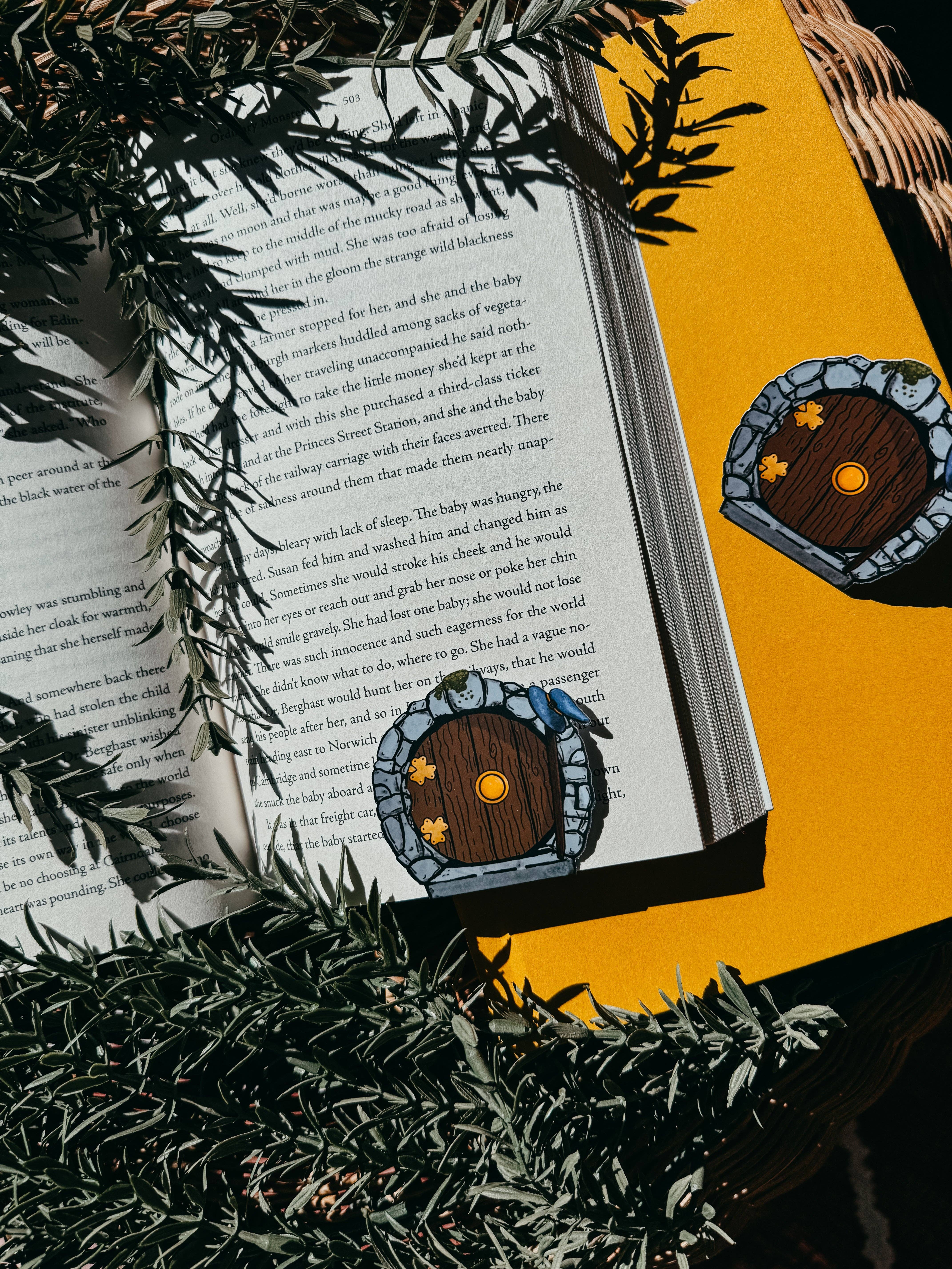 Midnight Readers Shop - Wholesale Bookmark - Hobbit Door Magnetic Bookmark | Hobbit Bookmarks | Fantasy Bookmark | Bookish Gift | Lord of the Rings bookmark2