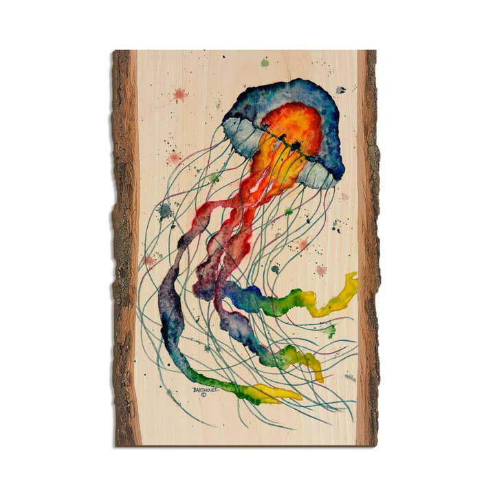 Bartholet's Rainbow Jellyfish - Live Edge for wholesale by DaydreamHQ