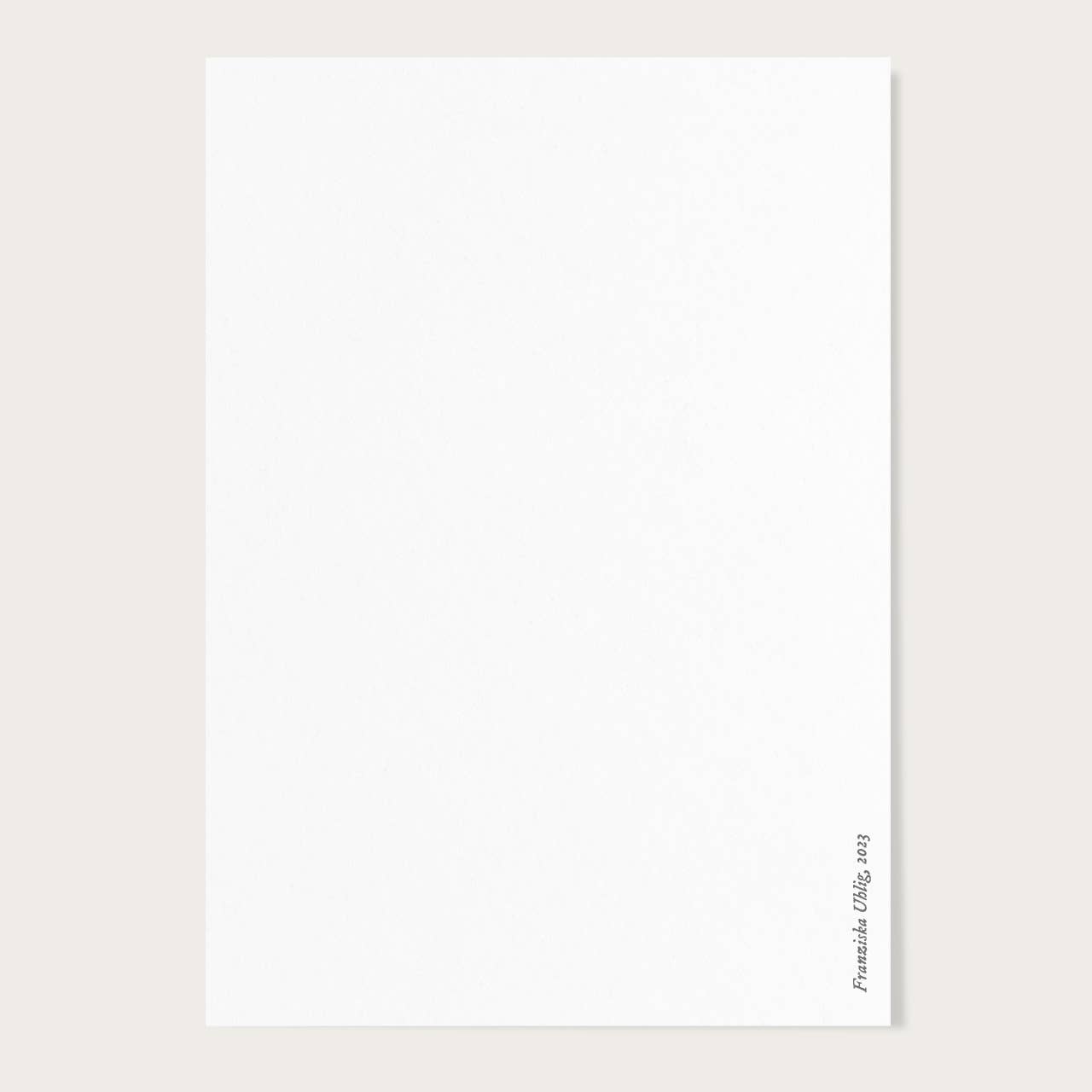 Franziska Uhlig Illustration - Wholesale Postcard - Postcard FLOWER VASE EYES1