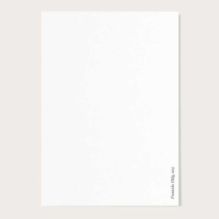 Franziska Uhlig Illustration - Wholesale Postcard - Postcard FLOWER VASE EYES1