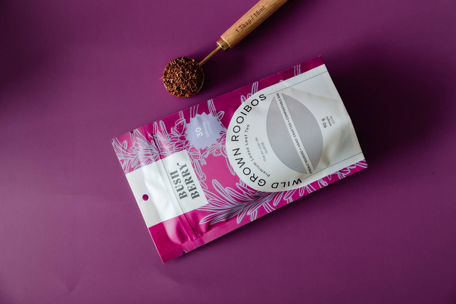 Bush Berry - Wholesale Loose tea - Organic Wild Grown Rooibos Tea2