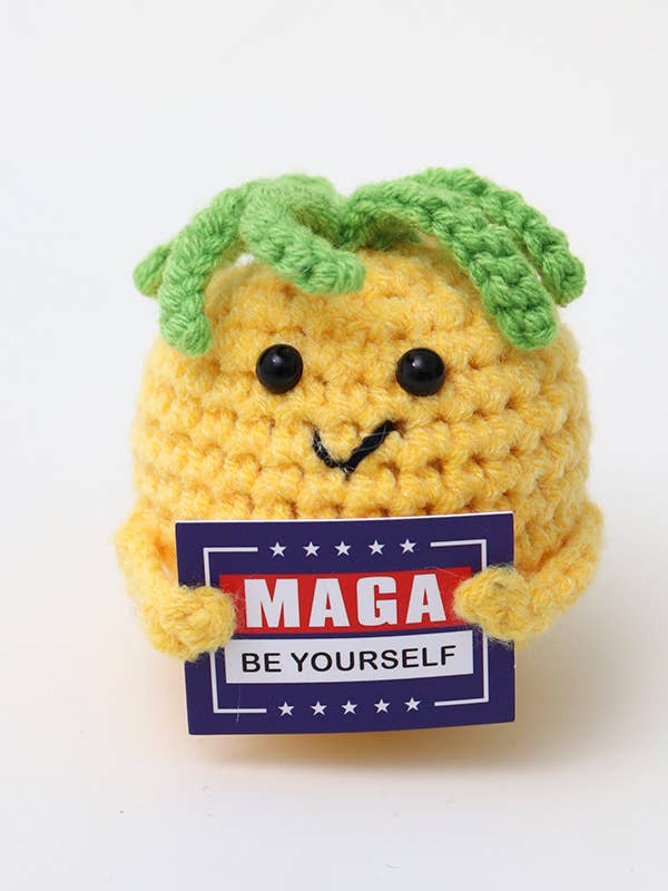 Handmade Crochet Pumpkin Doll Decor & Gift for wholesale by Whisper Mint