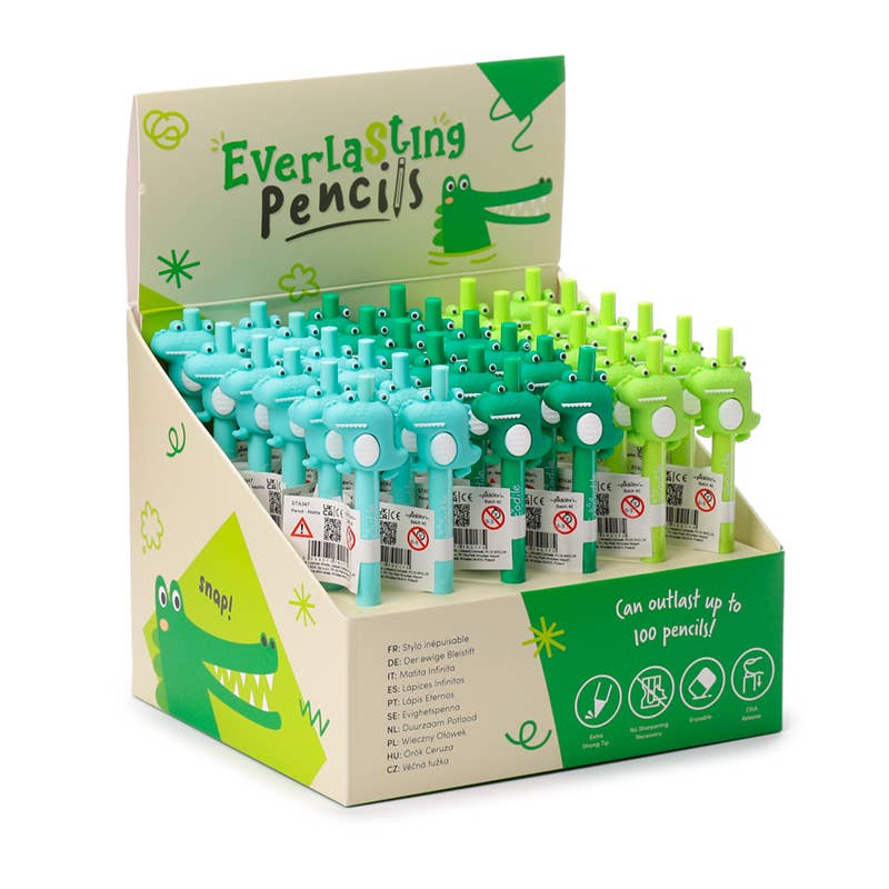 Puckator Ltd – Großhandel Bleistift – Crocodile Everlasting Bleistift0
