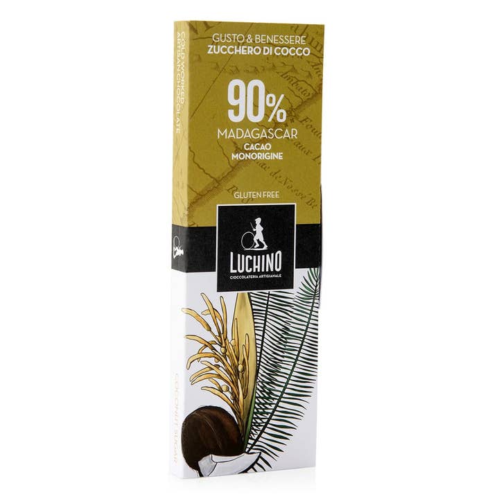 LUCHINO SRL - Venta al por mayor Chocolate - Chocolate Madagascar 90 % - Azúcar de coco