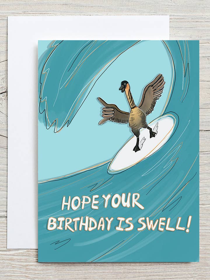 Tarjeta de felicitación de cumpleaños para venta al por mayor de Left Right Design