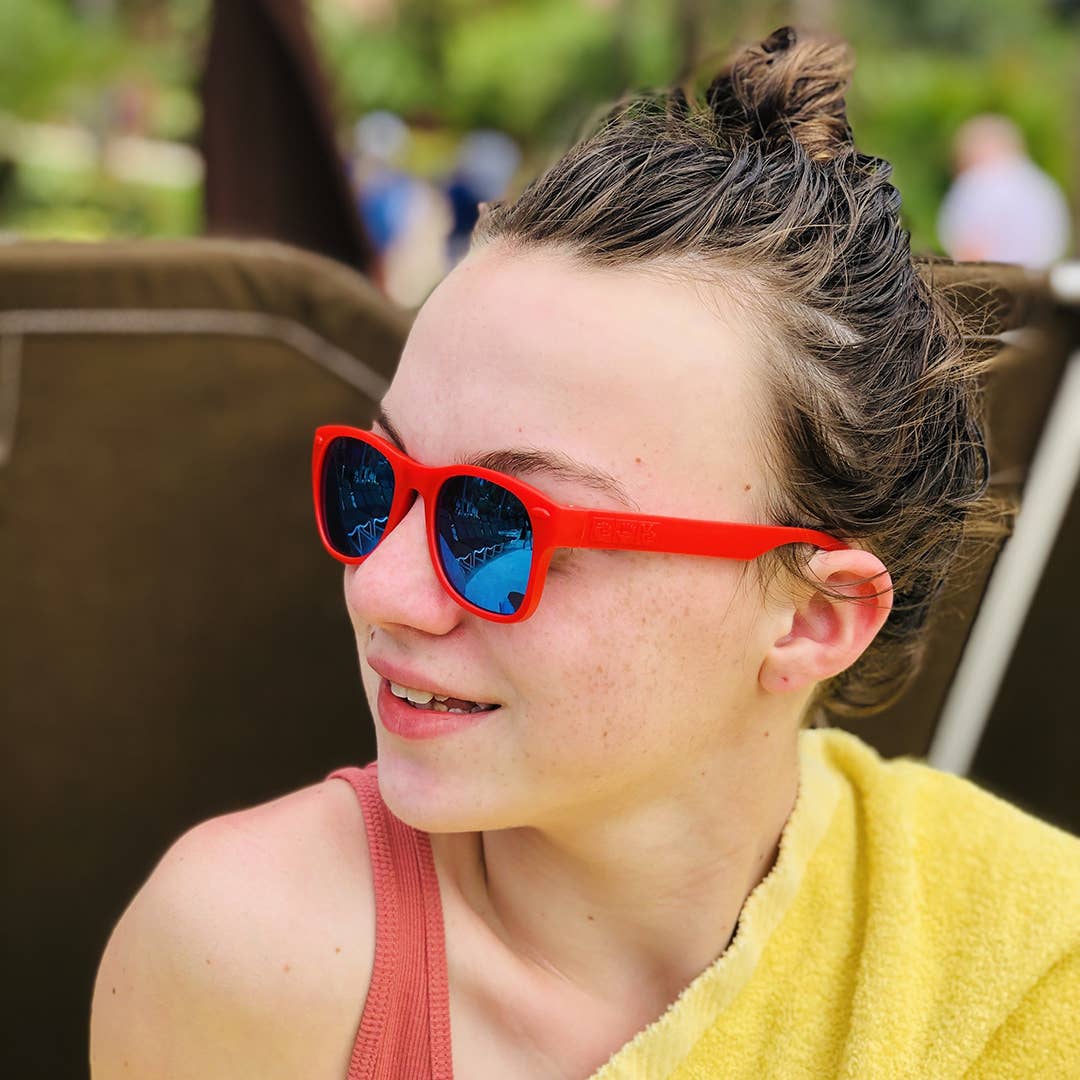 Roshambo Eyewear – wholesale Sunglasses – kids – Red Sunglasses13