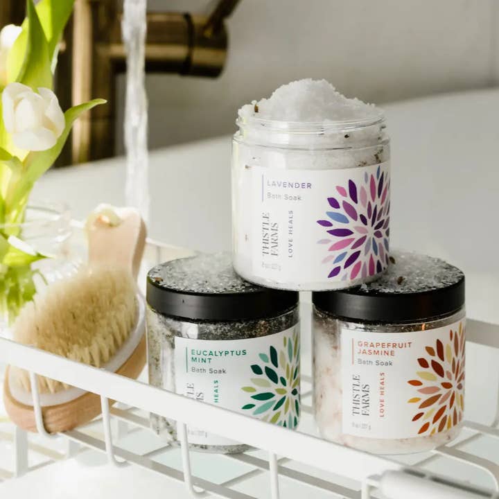 Thistle Farms - Wholesale Bath Salts - Bath Salt Soak Trio | Case of 6 Sets