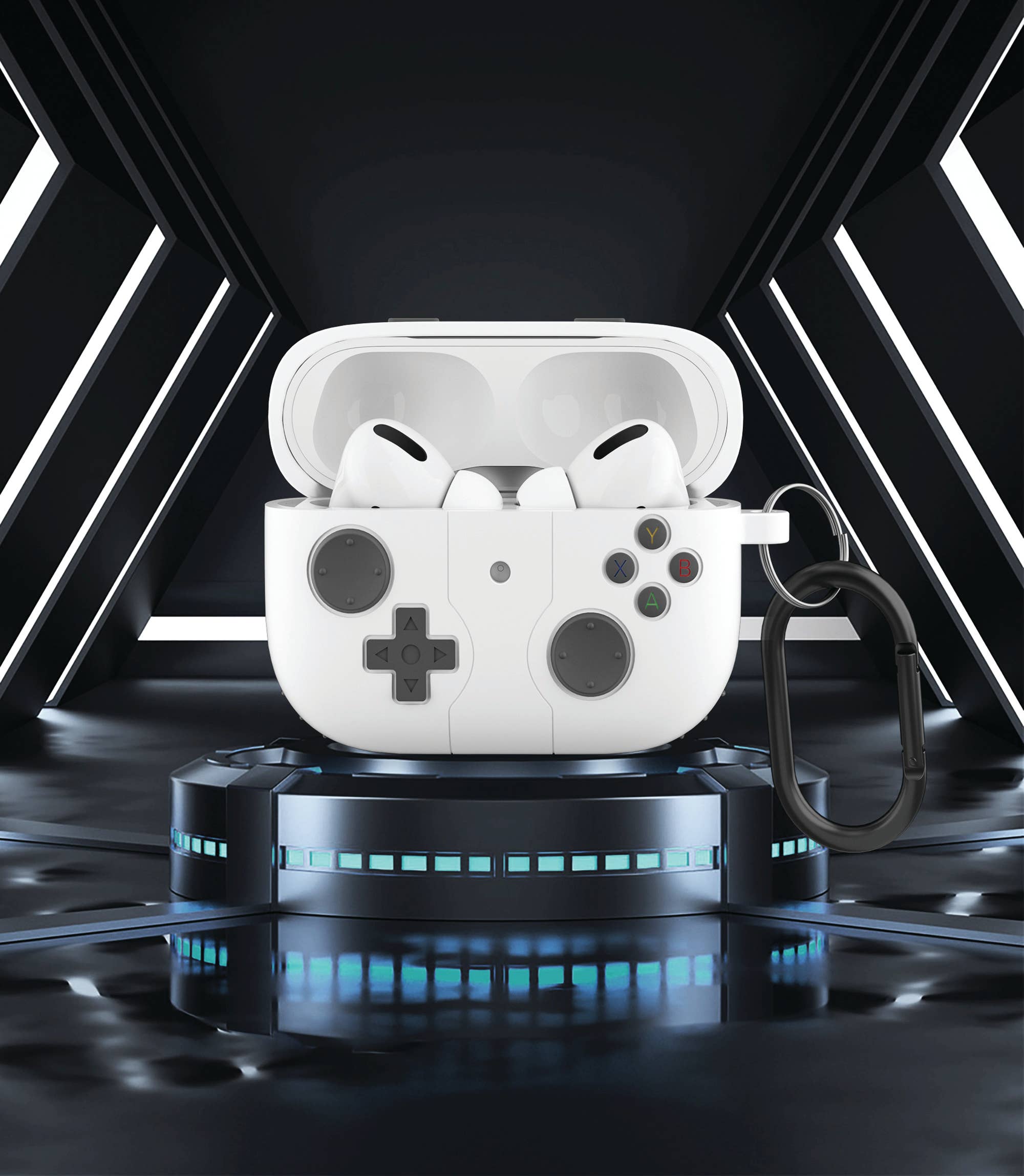 LAX Gadgets – wholesale Airpod-/Öronsnäckefodral - Herr – AirPods Pro-fodral med spelkontroll, inklusive detaljhandelsförpackning5