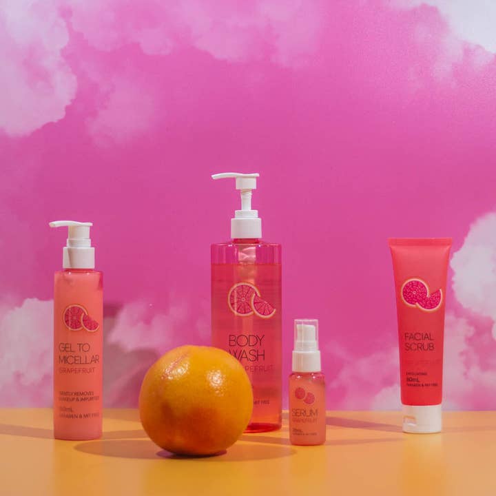 Hot Pink Skyer Fotografering Baggrund for engroshandel hos Everyday Co.