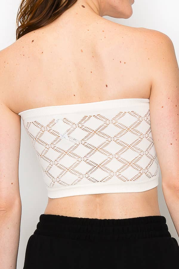 ANWND – Engroshandel Bustier - Dame – 52387-BANDEAU TOP MED DIAMANTHULDETALJE7