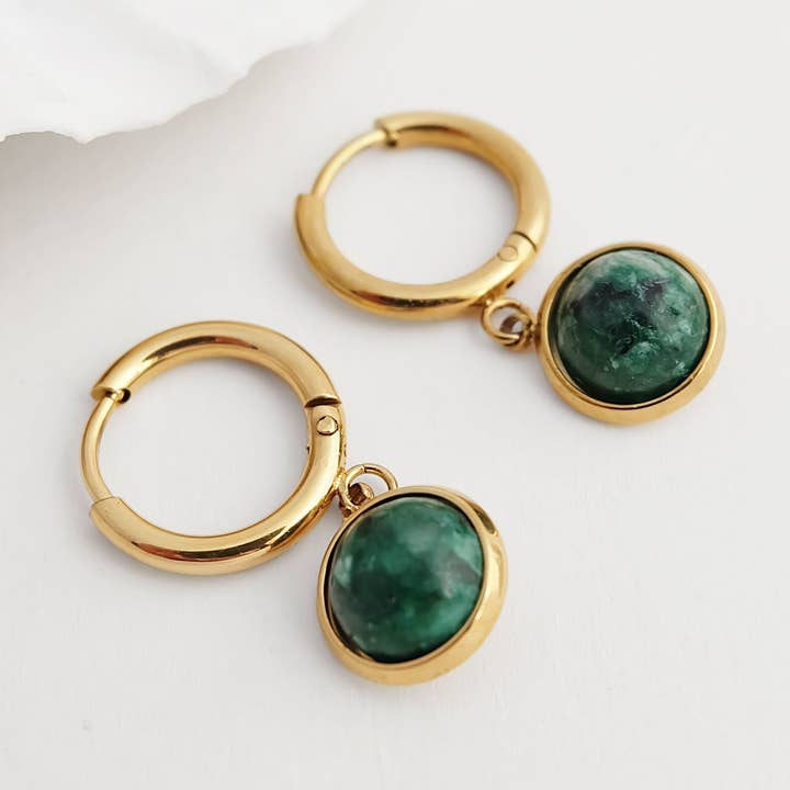 African Turquoise Earrings for wholesale by Augusta Jewellery