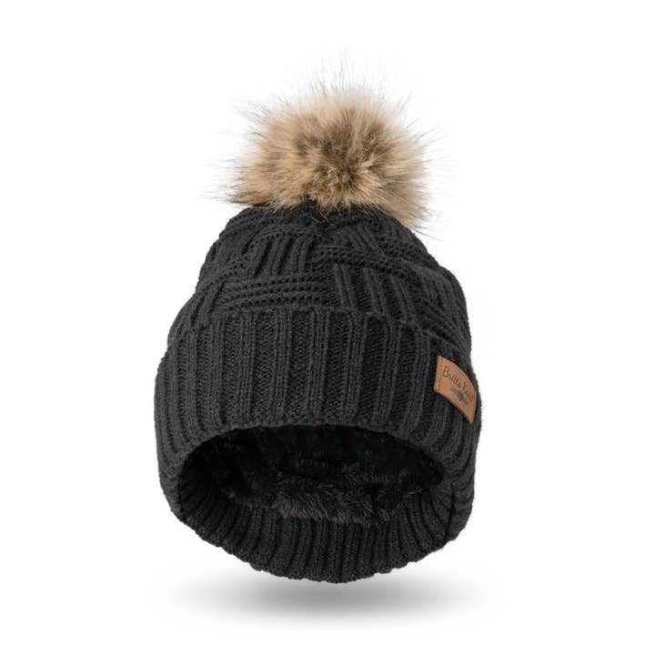 DM Merchandising – Gorro - Mulher por atacado – Britt's Malha Originals Pom Hat Aberto Stock