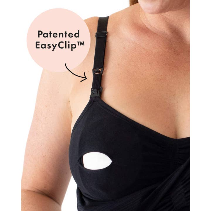 Black Sublime® Hands-Free Pumping & Nursing Tank for wholesale on Faire2