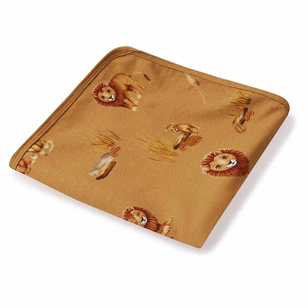 Snuggle Hunny - Wholesale Swaddle Set - Baby - Roar Baby Jersey Wrap & Beanie Set4