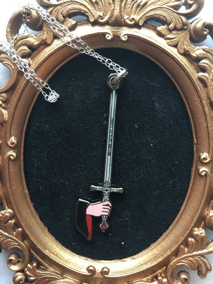 Magic Sword Necklace for wholesale by Angelaanimates