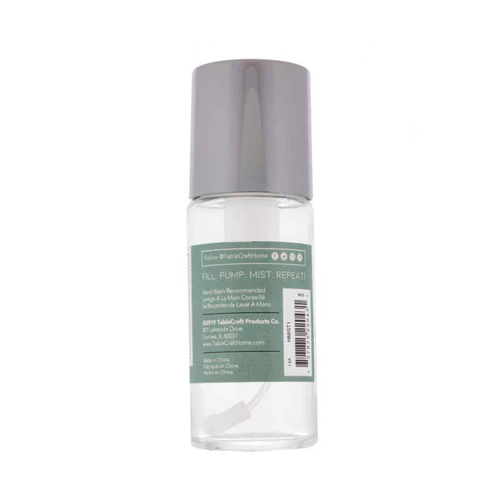 TableCraft Products Company - Wholesale Oil/Vinegar Dispenser - 2.25 oz Oil Mister Glass, Chrome Plated Plastic Top8