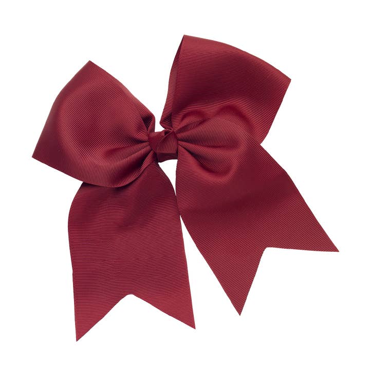 Garnet Hair Bow for wholesale by Viv&Lou