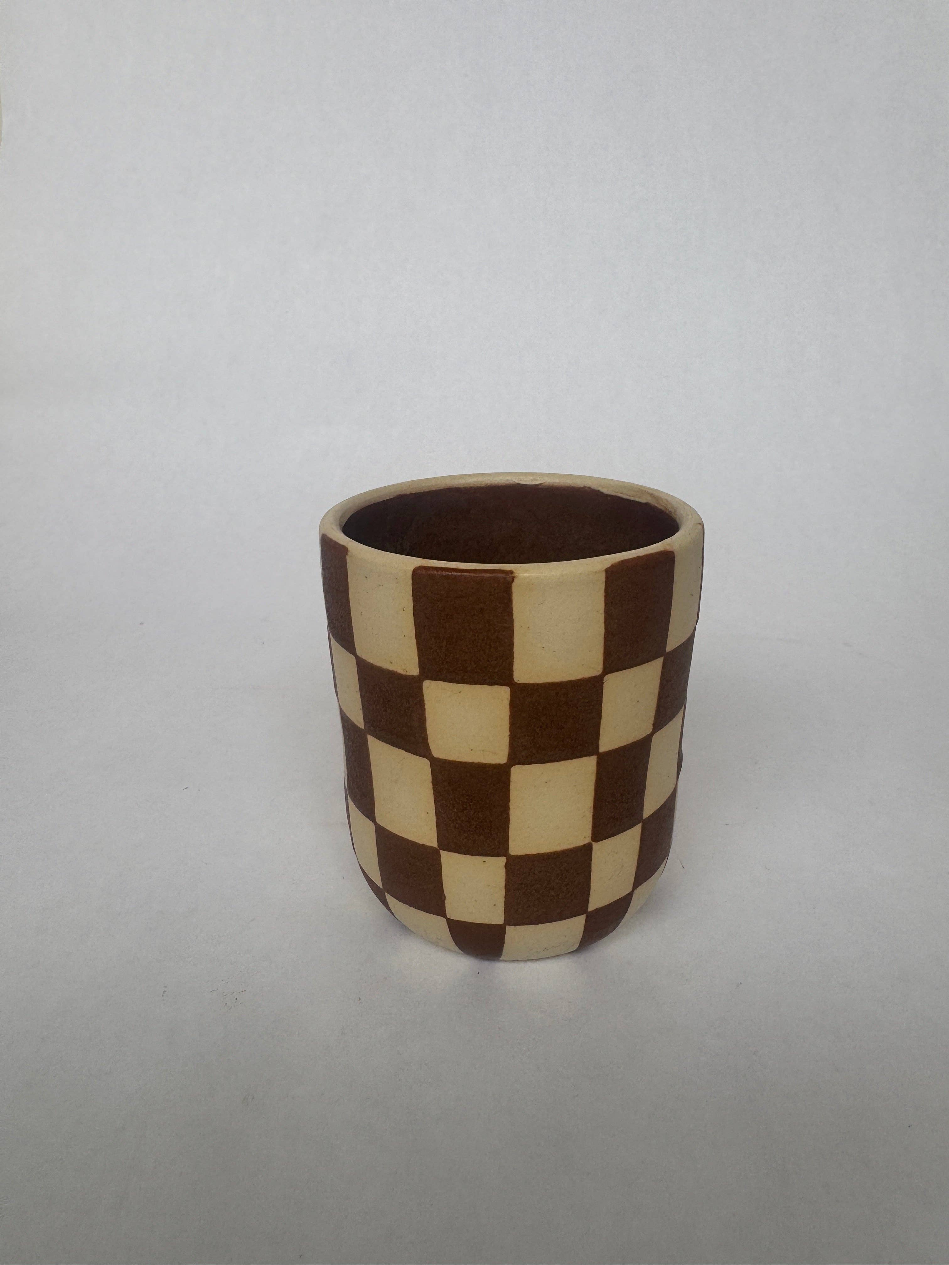 isiko - Wholesale Coffee/Tea Cup - Checkered Cup3