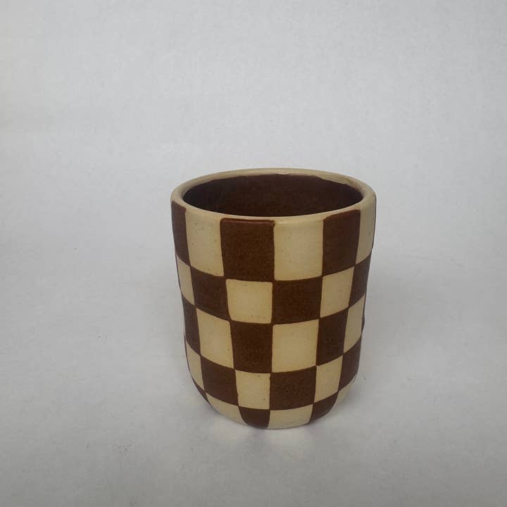 isiko - Wholesale Coffee/Tea Cup - Checkered Cup3