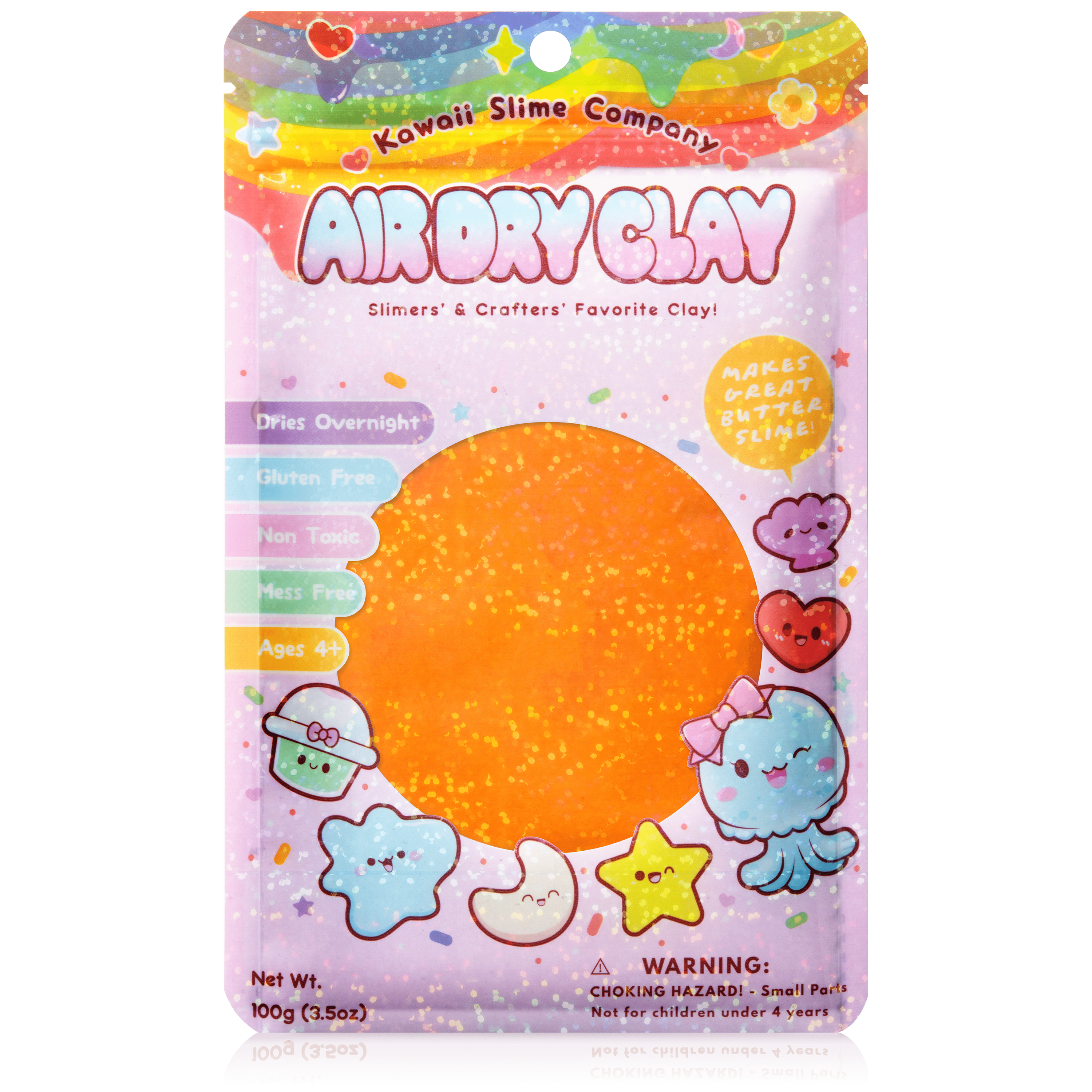 Kawaii Slime Company – wholesale Hantverkstillbehör – Lufttorkande lera 18 färger (12 st/förpackning)31