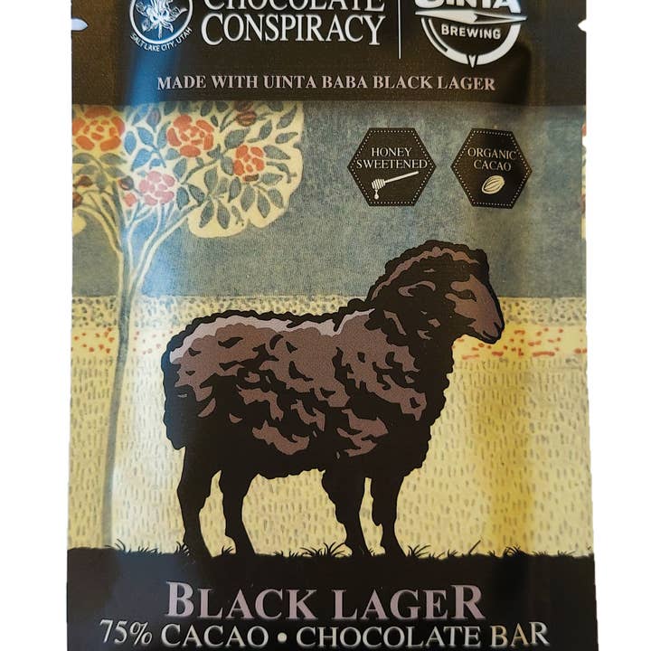 The Chocolate Conspiracy - Wholesale Chocolate Bar - Baba Black Lager Chocolate Bar