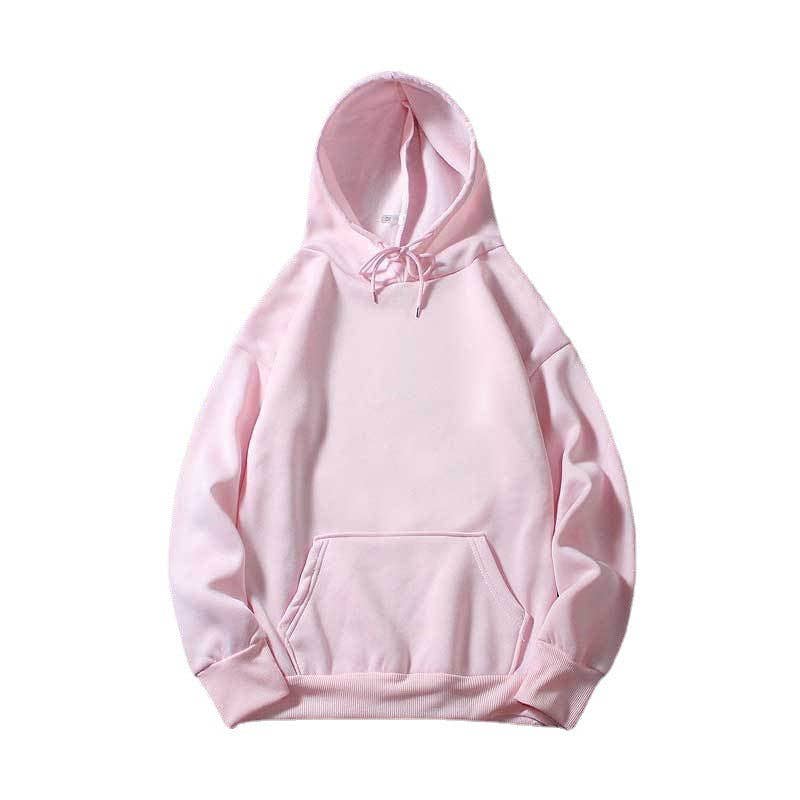 Sweetkama - Wholesale Hoodie - Women's - Ladies Solid Color Drawstring Hood Hoodie SKT00219
