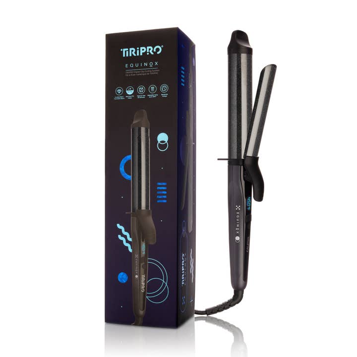 Tiri Pro - Wholesale Curling Iron/Wand - Equinox Digital 32mm Professional Clip Curler