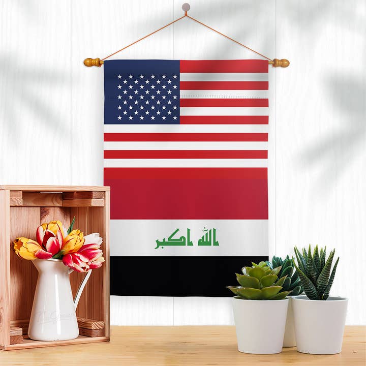 Two Group Flag Co - Vente Drapeaux - Drapeau décoratif américain de nationalité régionale de l'amitié des États-Unis2