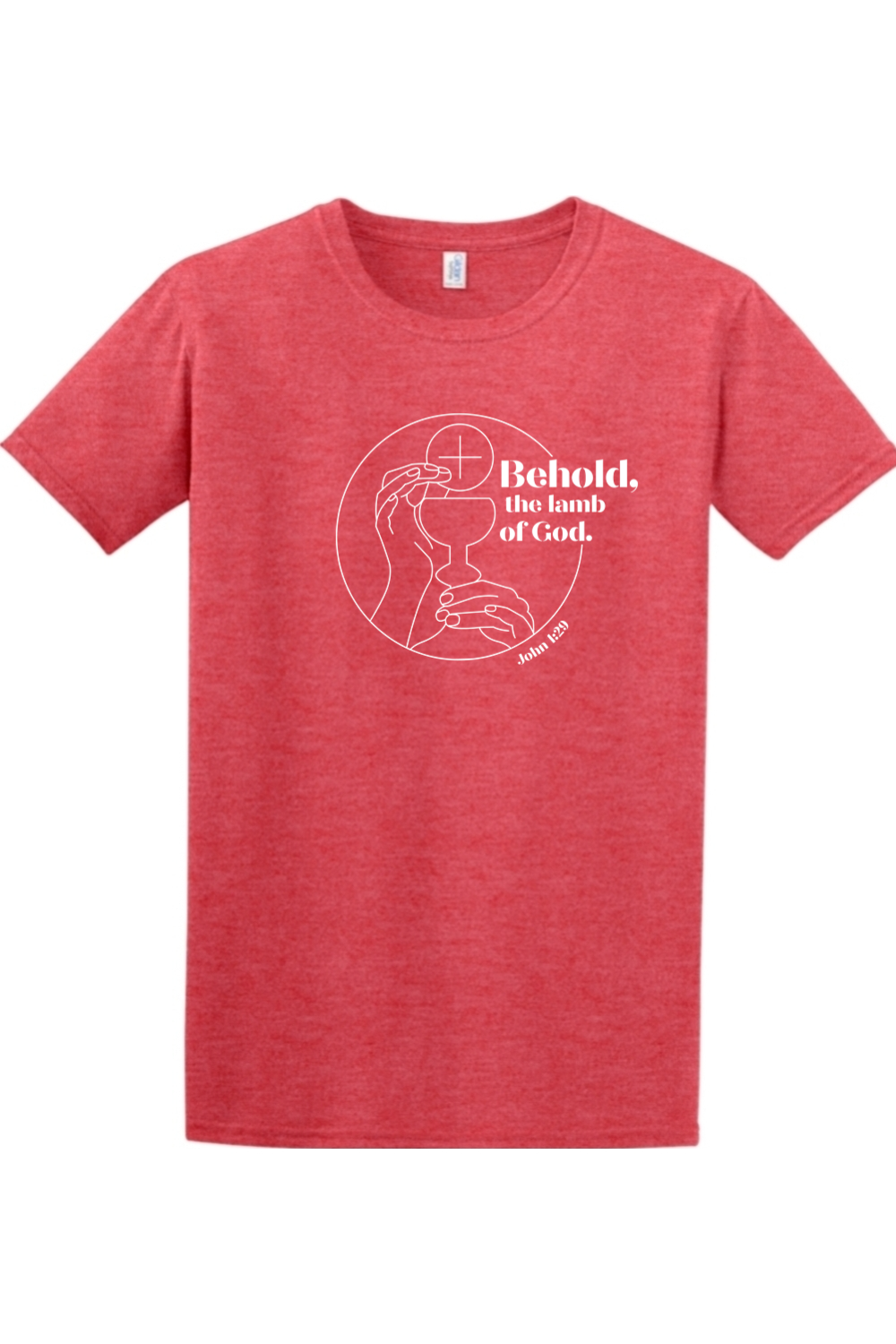 Sock Religious - Vente T-shirt sérigraphié – unisexe - Voici l'Agneau de Dieu - Jean 1:29 T-shirt adulte3