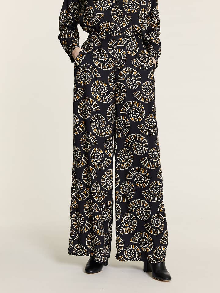 PANTALON FLUIDO CARACOLAS for wholesale by Pepaloves