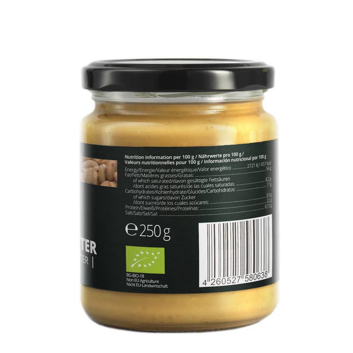 Planet Plant-Based – wholesale Nötsmör – Ekologiskt slät jordnötssmör