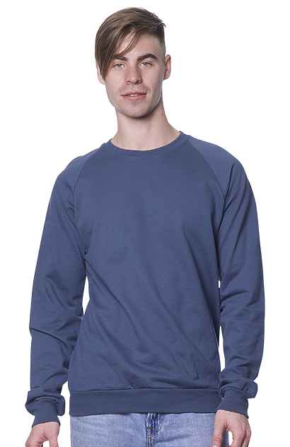 Royal Apparel - Wholesale Sweatshirt - Unisex - Unisex Organic Raglan Crew Neck Sweatshirt9