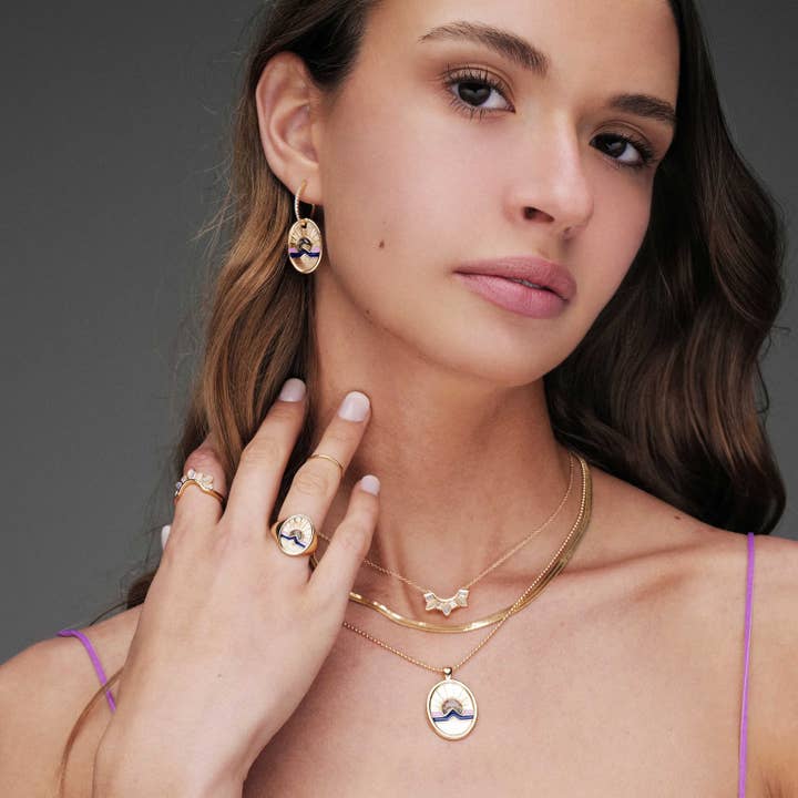 Glamrocks Jewelry - Vente Chevalières - Chevalière Tequila Sunrise - Crépuscule1